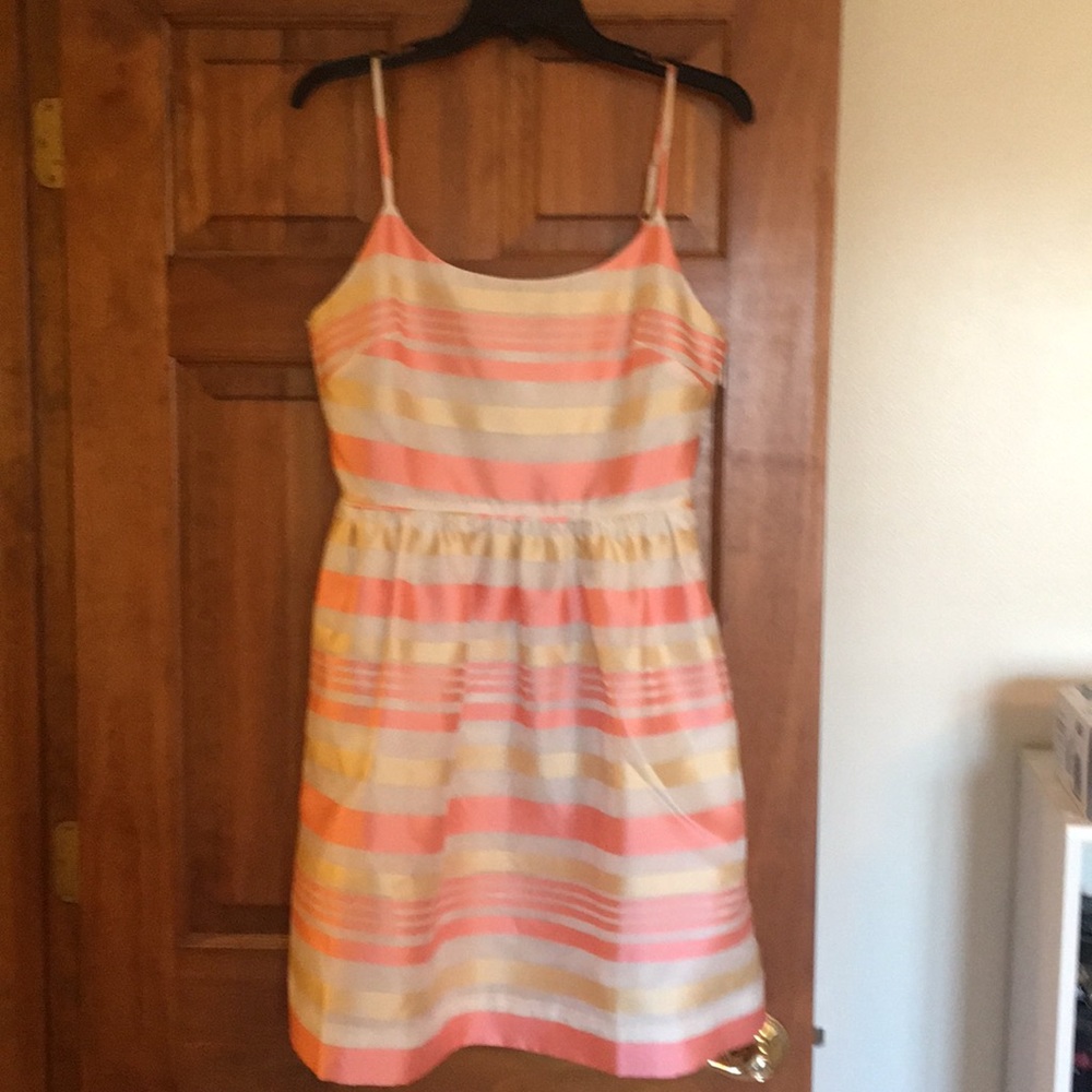 BNWT J. Crew metallic holiday dress